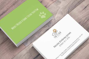 Paw to Palm Business Cards